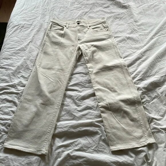 Khaite off white Wendell jeans size 27 - Picture 1 of 8